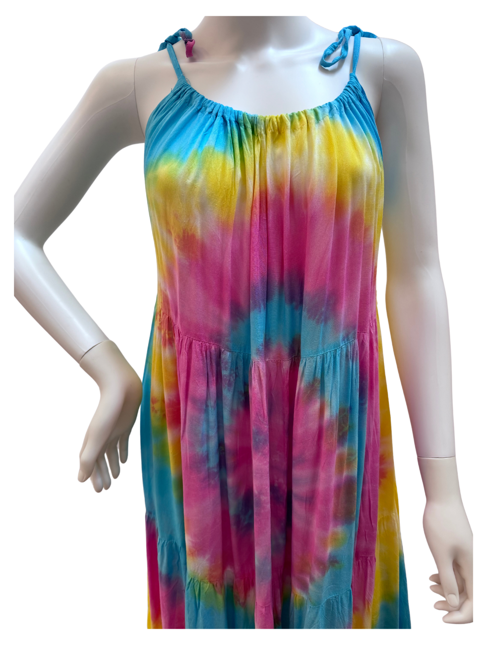Strappy Tie-Dye Beachwear