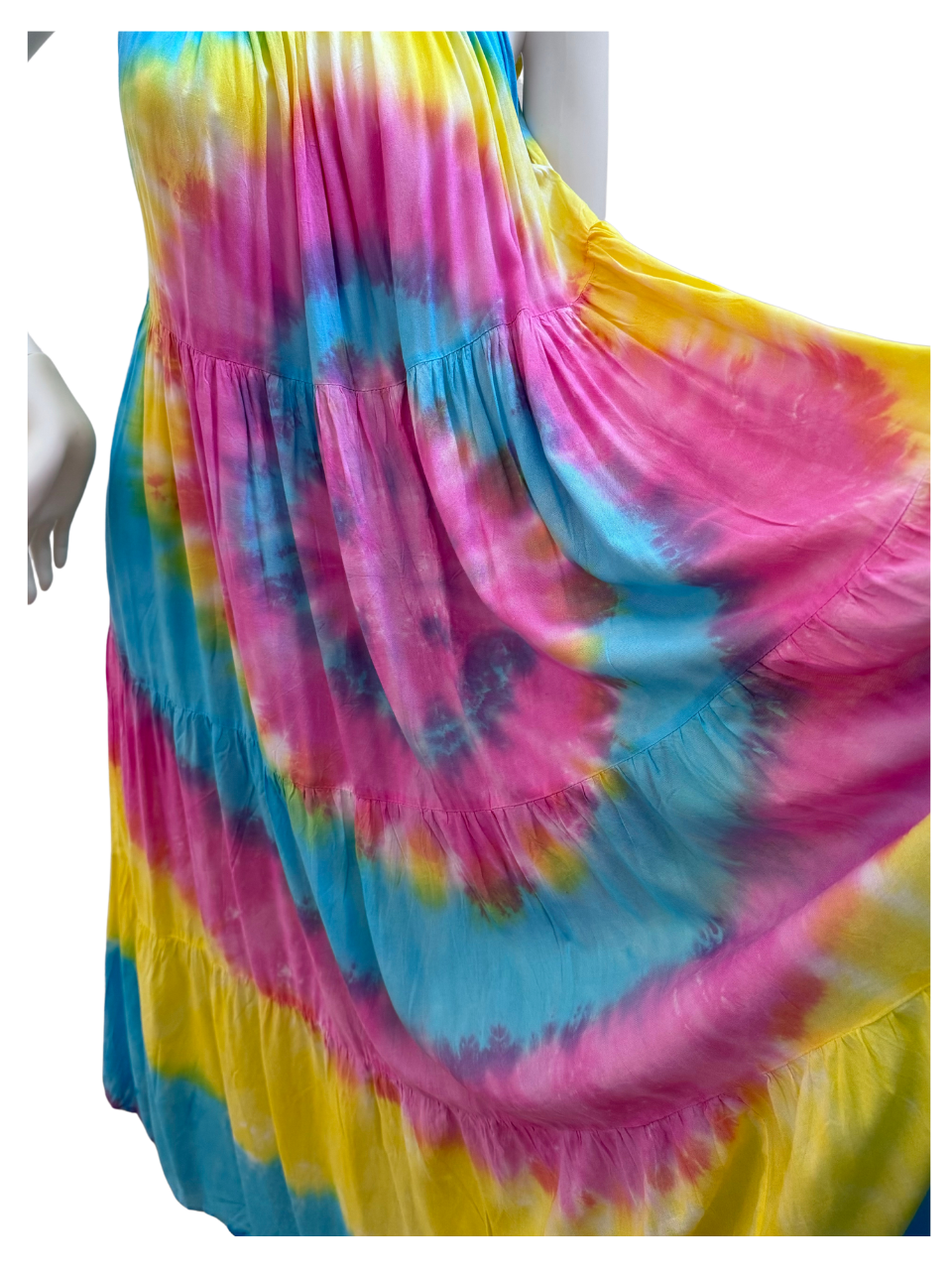 Strappy Tie-Dye Beachwear