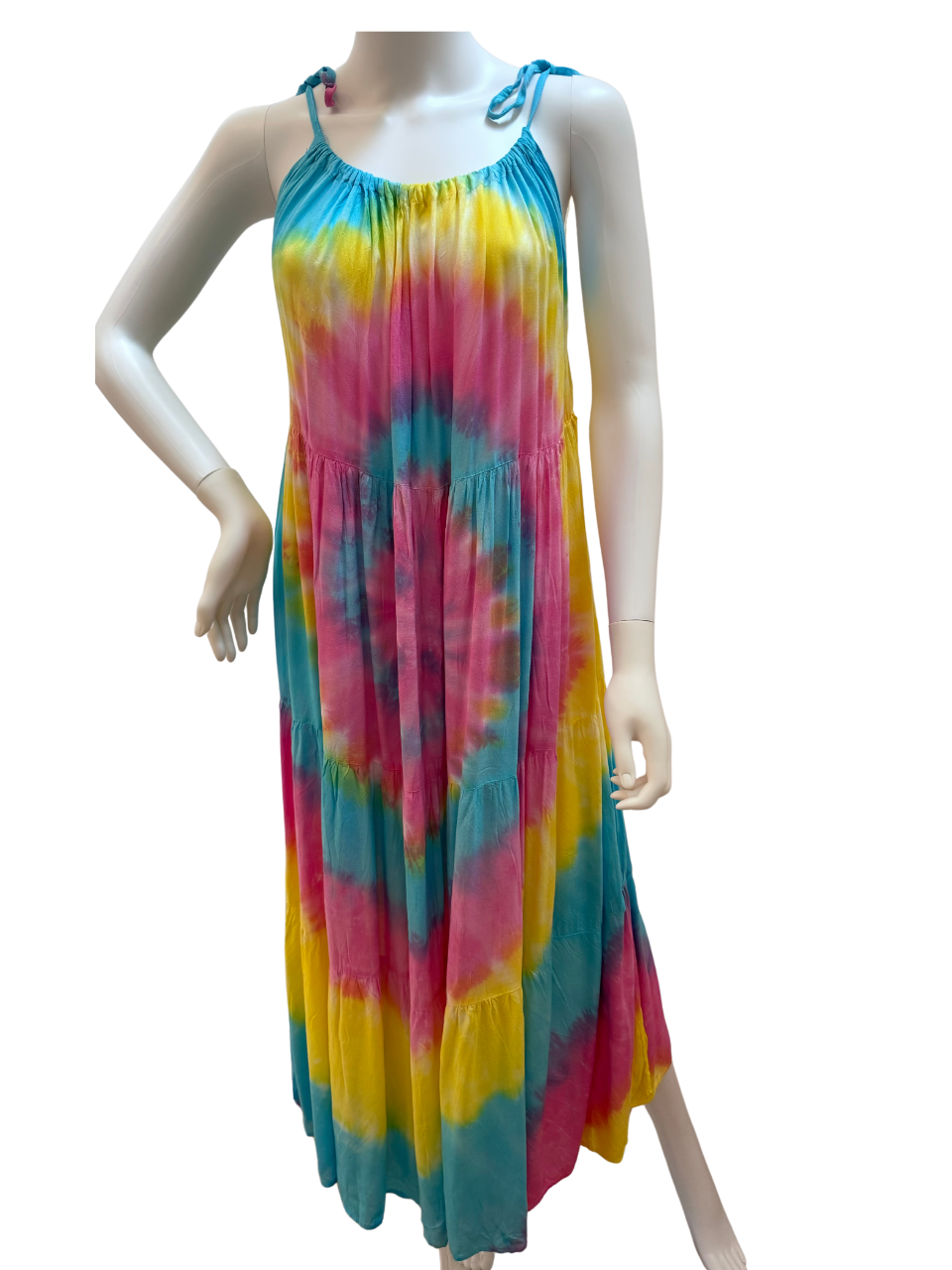 Strappy Tie-Dye Beachwear