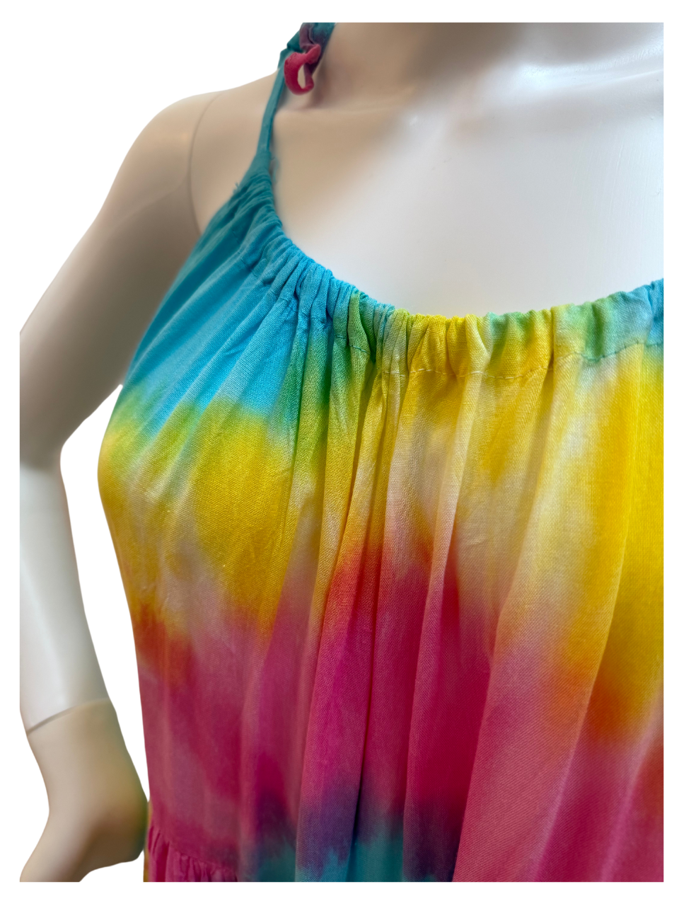 Strappy Tie-Dye Beachwear