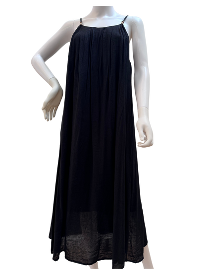 Seashell Embellished Strap Dress