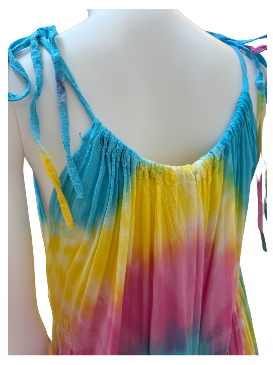 Strappy Tie-Dye Beachwear