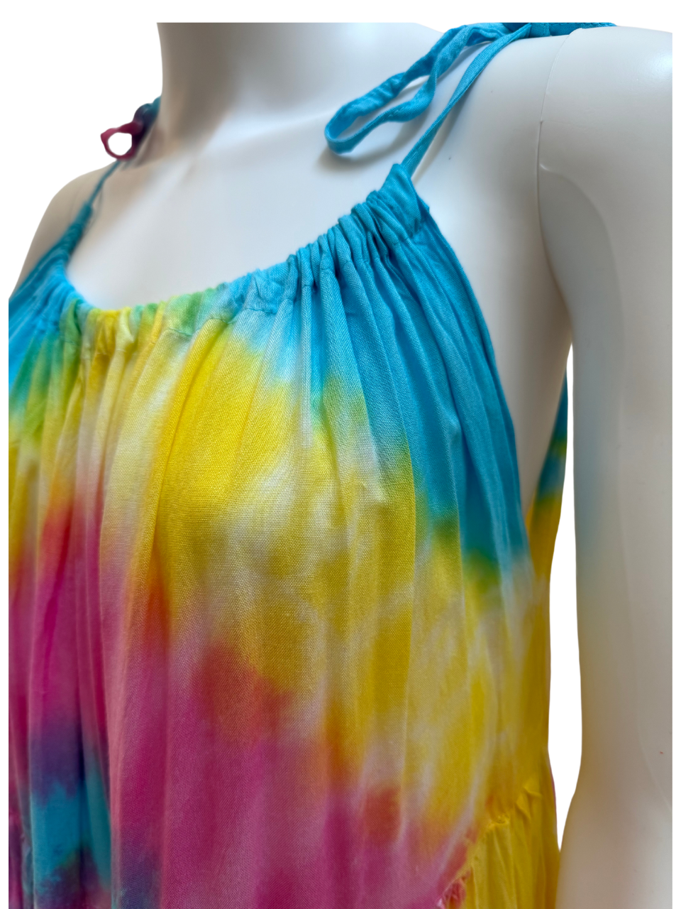 Strappy Tie-Dye Beachwear