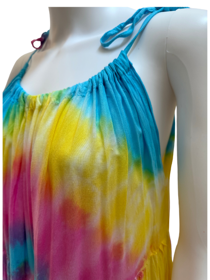 Strappy Tie-Dye Beachwear