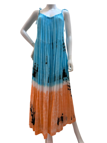 Strappy Tie-Dye Beachwear