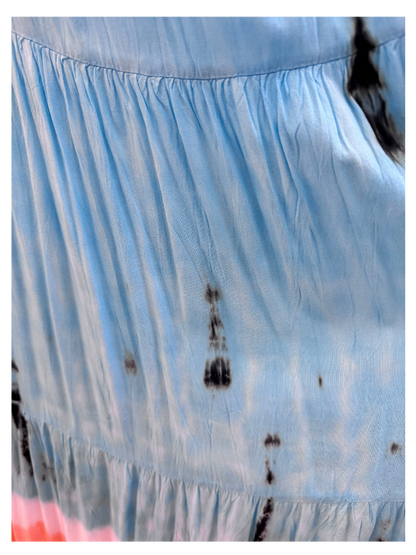 Strappy Tie-Dye Beachwear